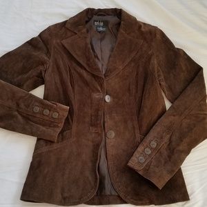 Mark Alan Genuine Suede Leather Coat